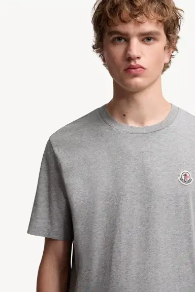 Moncler Logo Patch Cotton T-shirt (pack Of Three) | Thumbnail 7 Moncler Logo Patch Cotton T-shirt (pack Of Three) | Thumbnail 7