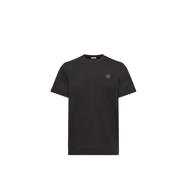 Double Leather Logo Cotton T-shirt Double Leather Logo Cotton T-shirt