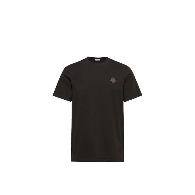 Double Leather Logo Cotton T-shirt Double Leather Logo Cotton T-shirt