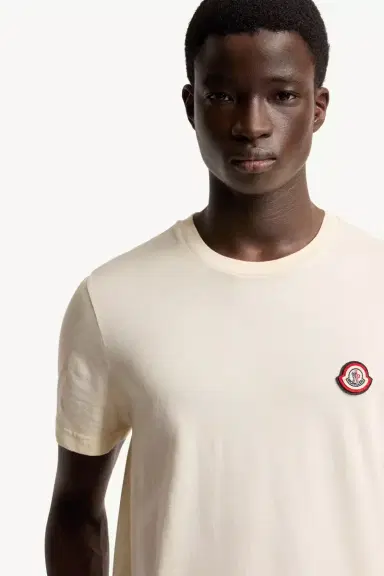 Moncler Logo Cotton Jersey T-shirt | Thumbnail 7 Moncler Logo Cotton Jersey T-shirt | Thumbnail 7