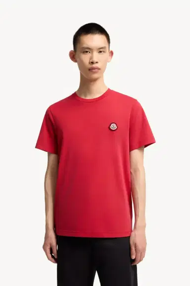 Moncler Logo Cotton Jersey T-shirt | Thumbnail 5 Moncler Logo Cotton Jersey T-shirt | Thumbnail 5