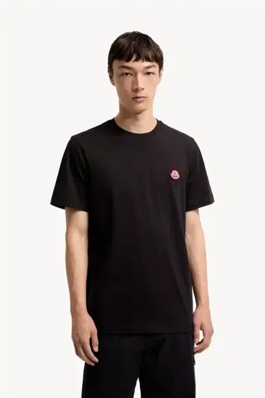 Moncler Logo Cotton Jersey T-shirt | Thumbnail 5 Moncler Logo Cotton Jersey T-shirt | Thumbnail 5