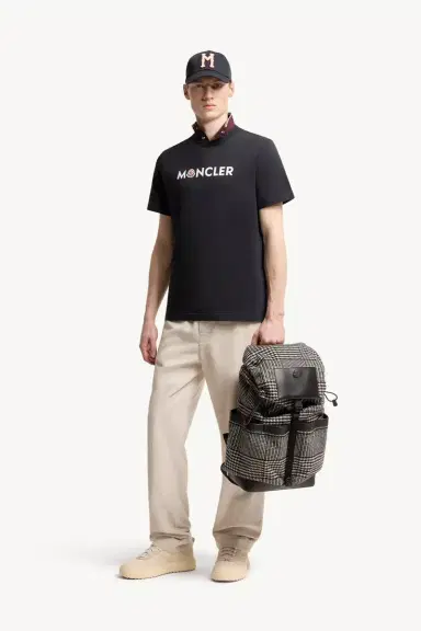 Moncler Logo Cotton T-shirt | Thumbnail 3 Moncler Logo Cotton T-shirt | Thumbnail 3