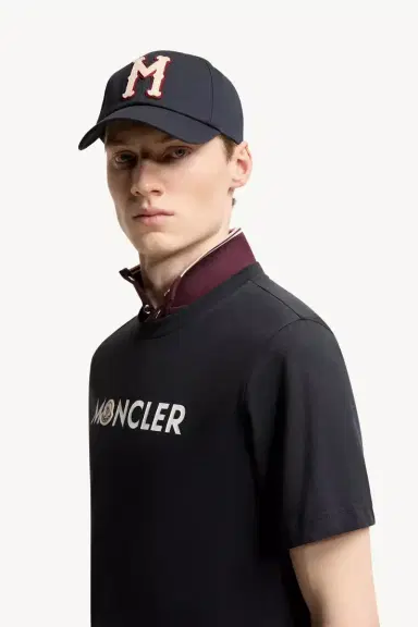 Moncler Logo Cotton T-shirt | Thumbnail 4 Moncler Logo Cotton T-shirt | Thumbnail 4