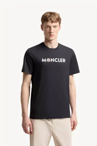 Moncler Logo Cotton T-shirt | Thumbnail 5 Moncler Logo Cotton T-shirt | Thumbnail 5
