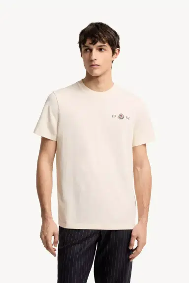 Moncler Logo Cotton T-shirt | Thumbnail 5 Moncler Logo Cotton T-shirt | Thumbnail 5