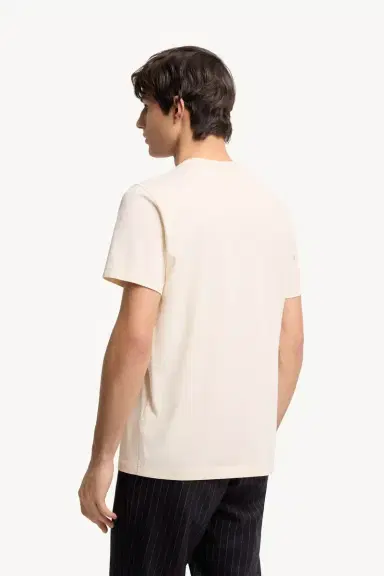 Moncler Logo Cotton T-shirt | Thumbnail 6 Moncler Logo Cotton T-shirt | Thumbnail 6