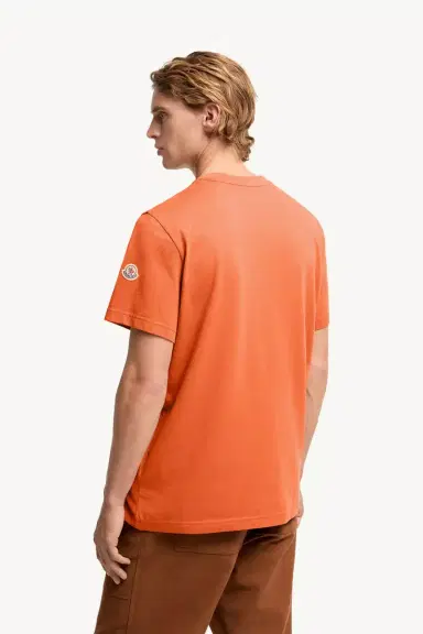Moncler Logo Cotton Jersey T-shirt | Thumbnail 6 Moncler Logo Cotton Jersey T-shirt | Thumbnail 6