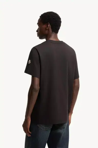 Moncler Logo Cotton Jersey T-shirt | Thumbnail 6 Moncler Logo Cotton Jersey T-shirt | Thumbnail 6