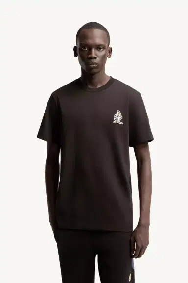 Moncler Logo Cotton T-shirt | Thumbnail 4 Moncler Logo Cotton T-shirt | Thumbnail 4