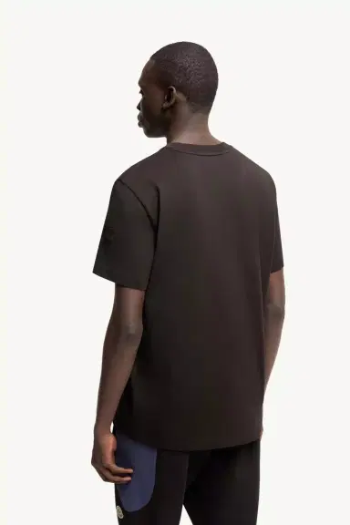Moncler Logo Cotton T-shirt | Thumbnail 5 Moncler Logo Cotton T-shirt | Thumbnail 5