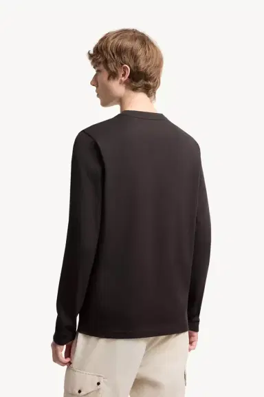 Moncler Cotton Jersey Long Sleeve T-shirt | Thumbnail 6 Moncler Cotton Jersey Long Sleeve T-shirt | Thumbnail 6