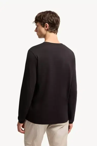 Moncler Logo Cotton Long Sleeve T-shirt | Thumbnail 6 Moncler Logo Cotton Long Sleeve T-shirt | Thumbnail 6