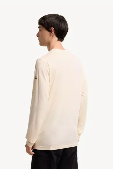 Moncler Check Panel Cotton Jersey T-shirt | Thumbnail 6 Moncler Check Panel Cotton Jersey T-shirt | Thumbnail 6