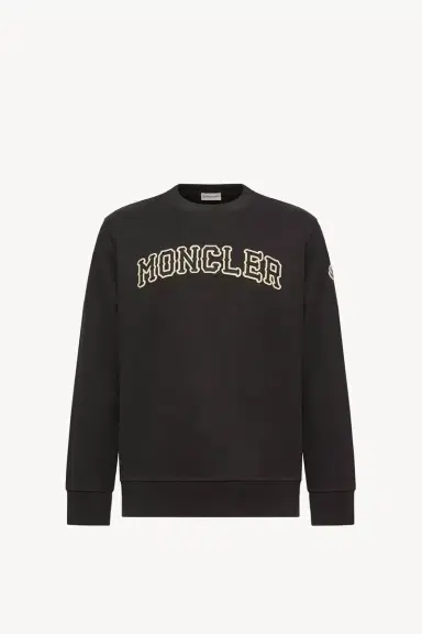 Moncler Logo Cotton Sweatshirt | Thumbnail 2 Moncler Logo Cotton Sweatshirt | Thumbnail 2