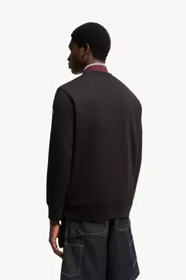 Moncler Logo Cotton Sweatshirt | Thumbnail 6 Moncler Logo Cotton Sweatshirt | Thumbnail 6