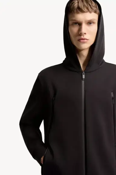 Moncler Cotton Blend Zip-up Hoodie | Thumbnail 7 Moncler Cotton Blend Zip-up Hoodie | Thumbnail 7