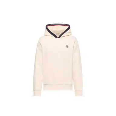 Moncler Brushed Cotton Logo Hoodie | Thumbnail 1 Moncler Brushed Cotton Logo Hoodie | Thumbnail 1