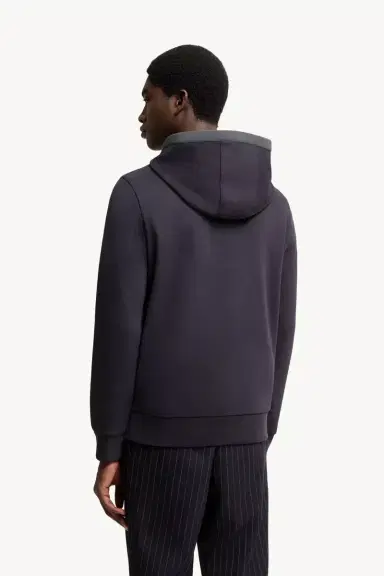 Moncler Brushed Cotton Logo Hoodie | Thumbnail 6 Moncler Brushed Cotton Logo Hoodie | Thumbnail 6