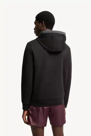Moncler Brushed Cotton Logo Hoodie | Thumbnail 6 Moncler Brushed Cotton Logo Hoodie | Thumbnail 6