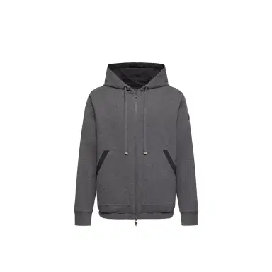 Moncler Reversible Zip-up Hoodie | Thumbnail 1 Moncler Reversible Zip-up Hoodie | Thumbnail 1