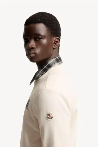Moncler Logo Cotton Blend Sweatshirt | Thumbnail 4 Moncler Logo Cotton Blend Sweatshirt | Thumbnail 4