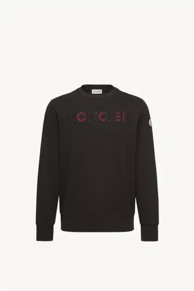Moncler Logo Cotton Blend Sweatshirt | Thumbnail 2 Moncler Logo Cotton Blend Sweatshirt | Thumbnail 2