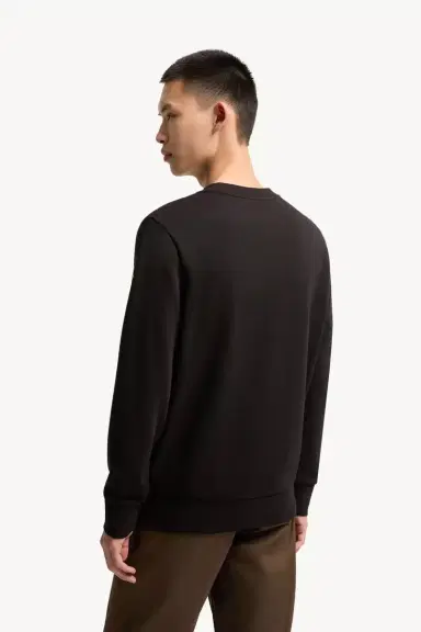 Moncler Logo Cotton Blend Sweatshirt | Thumbnail 6 Moncler Logo Cotton Blend Sweatshirt | Thumbnail 6