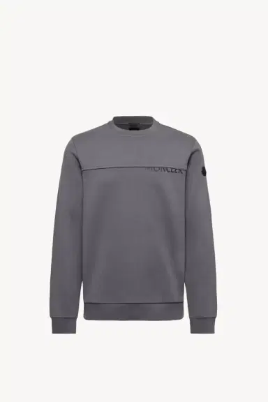 Moncler Logo Cotton Sweatshirt | Thumbnail 2 Moncler Logo Cotton Sweatshirt | Thumbnail 2