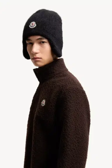 Moncler Logo Knit Sweatshirt | Thumbnail 4 Moncler Logo Knit Sweatshirt | Thumbnail 4
