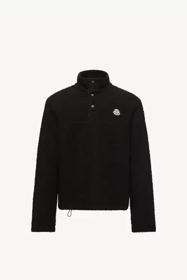 Moncler Logo Knit Sweatshirt | Thumbnail 2 Moncler Logo Knit Sweatshirt | Thumbnail 2
