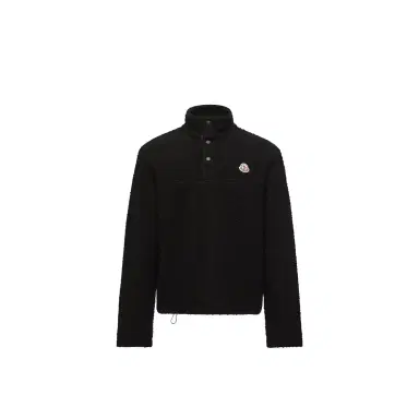 Moncler Logo Knit Sweatshirt | Thumbnail 1 Moncler Logo Knit Sweatshirt | Thumbnail 1