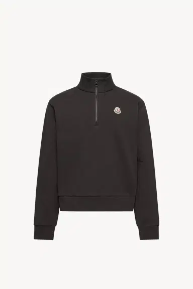 Moncler Logo Cotton Zip-up Sweatshirt | Thumbnail 2 Moncler Logo Cotton Zip-up Sweatshirt | Thumbnail 2