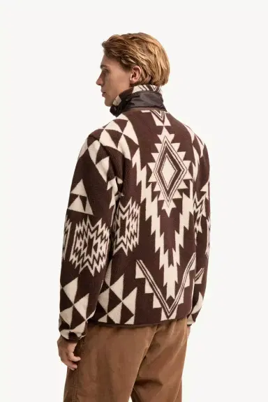 Moncler Geometric Teddy Zip-up Hoodie | Thumbnail 6 Moncler Geometric Teddy Zip-up Hoodie | Thumbnail 6