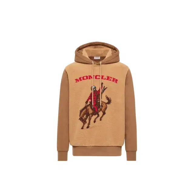 Horse Jacquard Teddy Hoodie Horse Jacquard Teddy Hoodie