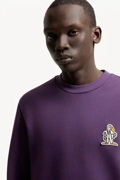 Moncler Monduck Cotton Sweatshirt | Thumbnail 7 Moncler Monduck Cotton Sweatshirt | Thumbnail 7