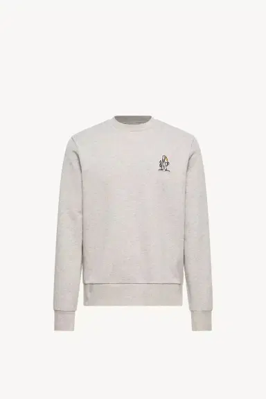 Moncler Monduck Cotton Sweatshirt | Thumbnail 2 Moncler Monduck Cotton Sweatshirt | Thumbnail 2