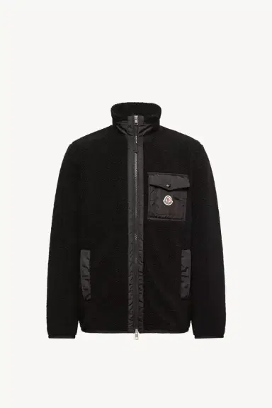Moncler Teddy Zip-up Sweatshirt | Thumbnail 2 Moncler Teddy Zip-up Sweatshirt | Thumbnail 2