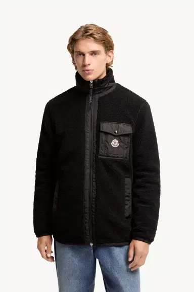 Moncler Teddy Zip-up Sweatshirt | Thumbnail 5 Moncler Teddy Zip-up Sweatshirt | Thumbnail 5