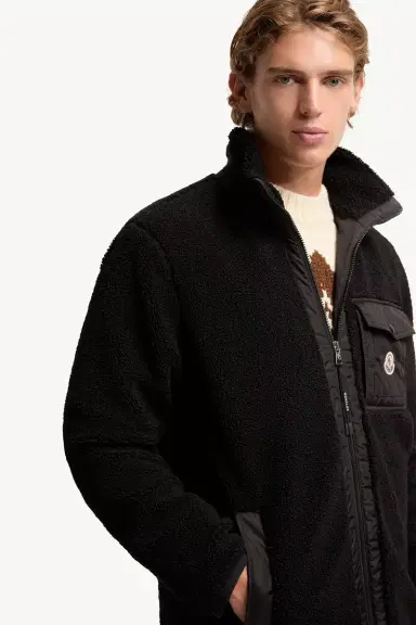 Moncler Teddy Zip-up Sweatshirt | Thumbnail 7 Moncler Teddy Zip-up Sweatshirt | Thumbnail 7