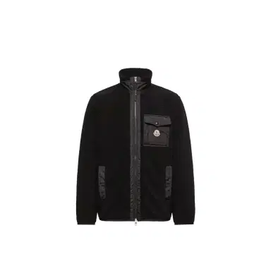 Moncler Teddy Zip-up Sweatshirt | Thumbnail 1 Moncler Teddy Zip-up Sweatshirt | Thumbnail 1