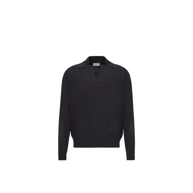 Wool & Cashmere Long Sleeve Polo Shirt Wool & Cashmere Long Sleeve Polo Shirt