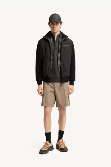 Moncler Wool & Cashmere Padded Zip-up Cardigan | Thumbnail 3 Moncler Wool & Cashmere Padded Zip-up Cardigan | Thumbnail 3