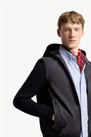 Moncler Cotton Blend Zip-up Hoodie | Thumbnail 7 Moncler Cotton Blend Zip-up Hoodie | Thumbnail 7