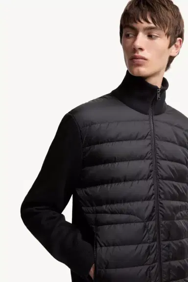 Moncler Padded Zip-up Cardigan | Thumbnail 7 Moncler Padded Zip-up Cardigan | Thumbnail 7