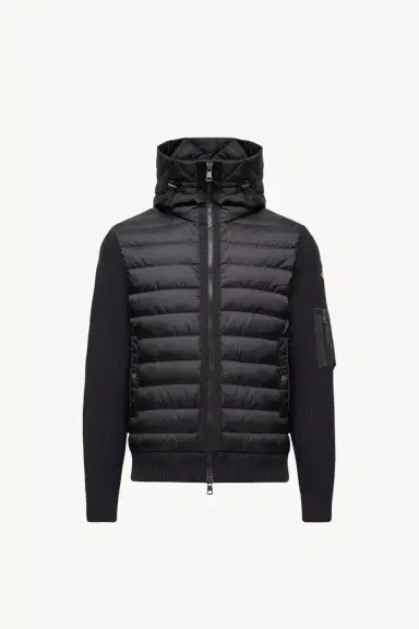Moncler Padded Zip-up Cardigan | Thumbnail 2 Moncler Padded Zip-up Cardigan | Thumbnail 2