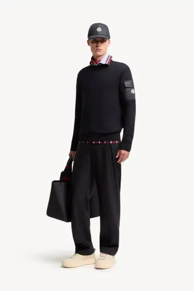 Moncler Wool Sweater | Thumbnail 3 Moncler Wool Sweater | Thumbnail 3