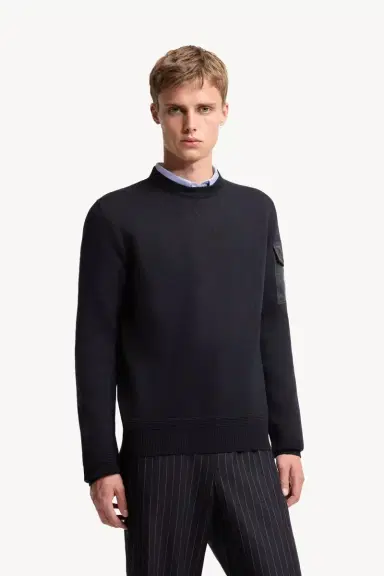 Moncler Wool Sweater | Thumbnail 5 Moncler Wool Sweater | Thumbnail 5