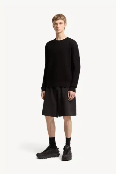 Moncler Cotton Knit Sweater | Thumbnail 3 Moncler Cotton Knit Sweater | Thumbnail 3
