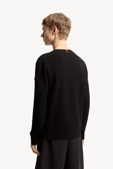 Moncler Cotton Knit Sweater | Thumbnail 6 Moncler Cotton Knit Sweater | Thumbnail 6